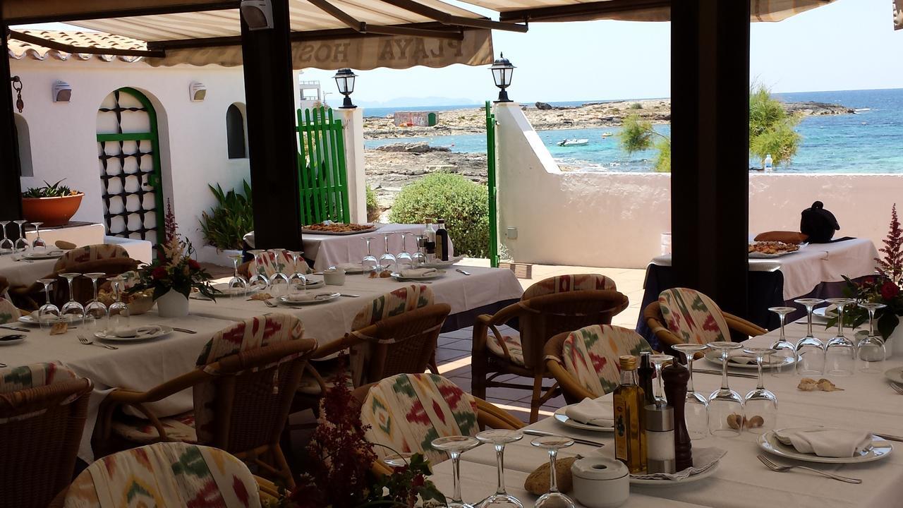 Hostal Restaurante Playa Colonia de Sant Jordi Zewnętrze zdjęcie