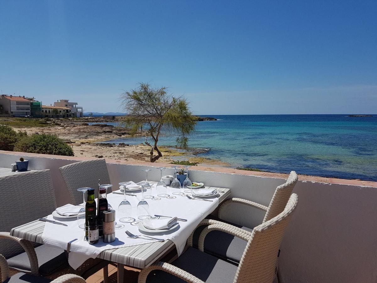 Hostal Restaurante Playa Colonia de Sant Jordi Zewnętrze zdjęcie